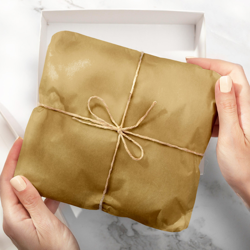 Papel Seda Natural Wood 50x75cm