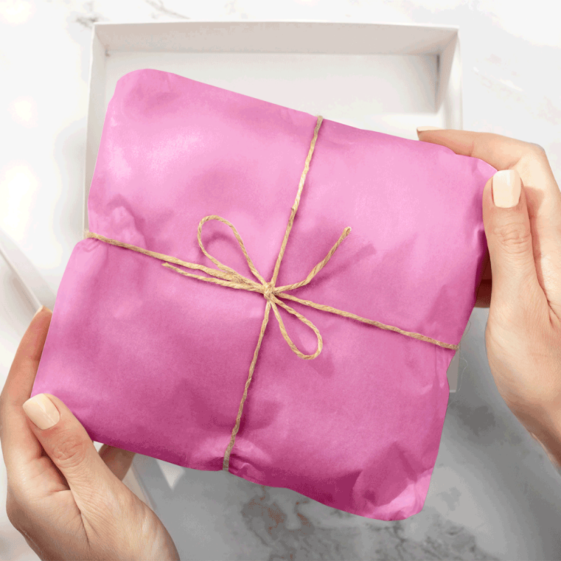 Papel Seda Peach Pink 50x75cm