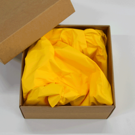 Papel Seda Tangerine Yellow 50x75cm