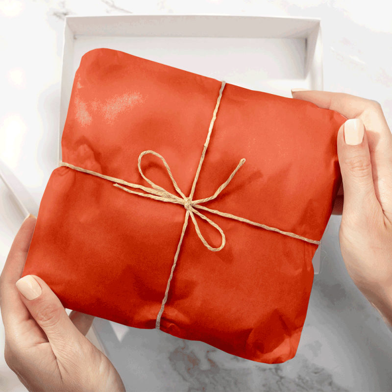 Papier Soie Coral 50x75cm