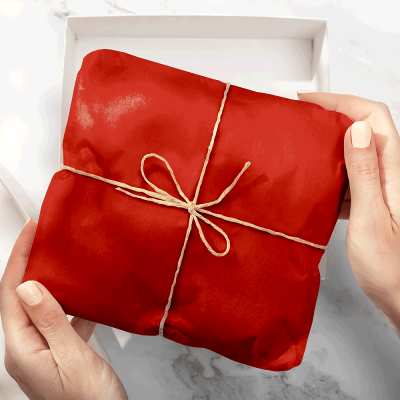 Papel Seda Infinitum Red 50x75cm