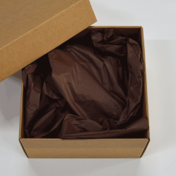 Papel Seda Dark Chocolate Templation 50x75cm