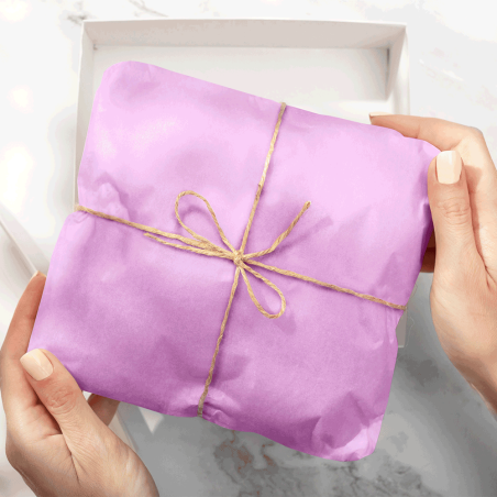 Papel Seda Baby Pink 50x75cm