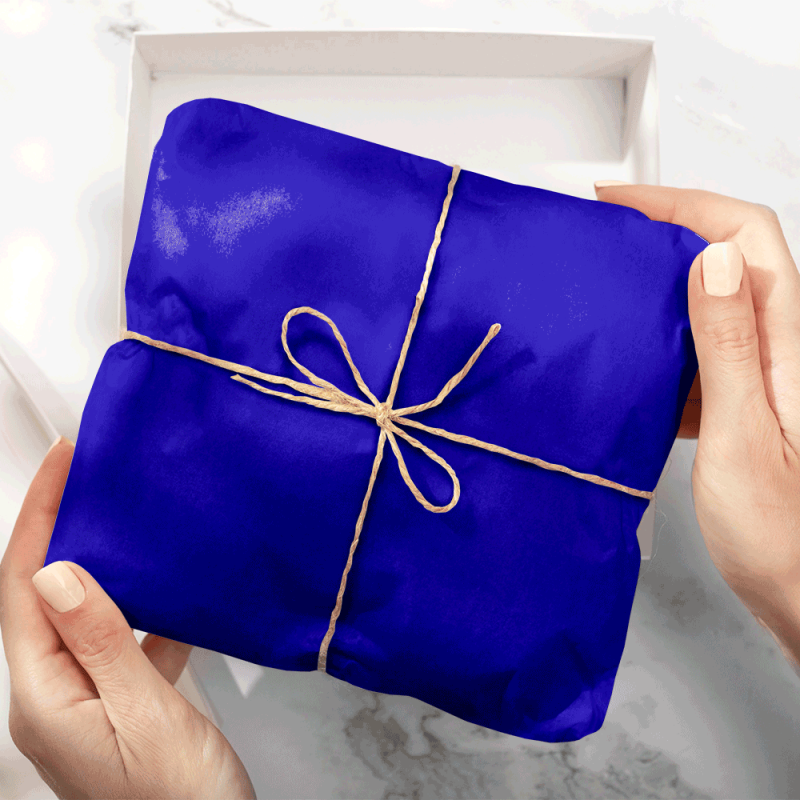 Papel Seda Sapphire Blue 50x75cm