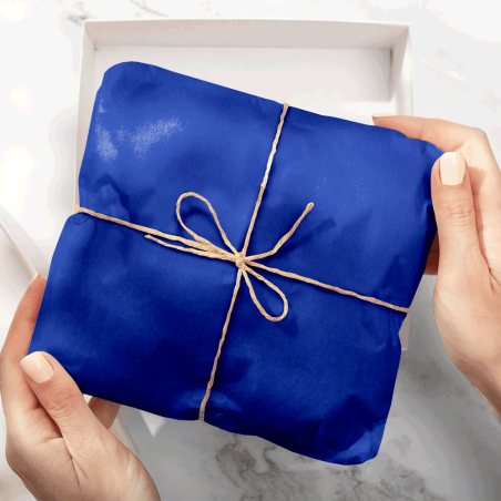 Papier Soie Blueberry Blue 50x75cm