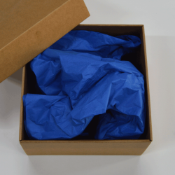 Papel Seda Blueberry Blue 50x75cm