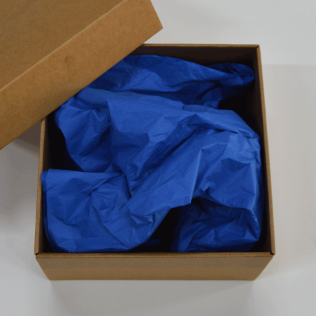 Papier Soie Blueberry Blue 50x75cm