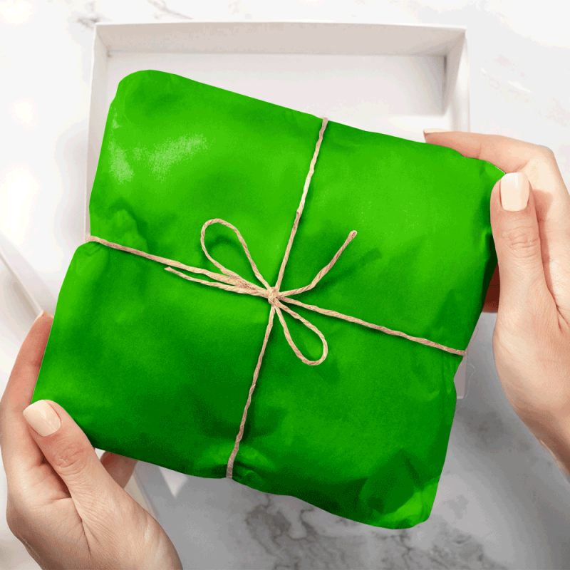 Papel Seda Emerald Green 50x75cm