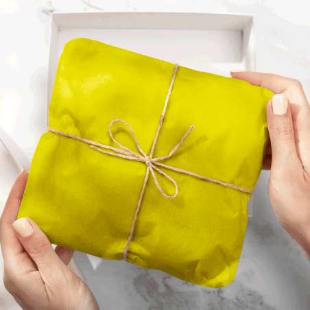 Papier Soie Pastel Yellow 50x75cm