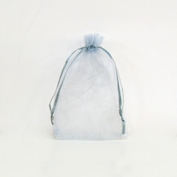 Sachets organza Platinum Silver 10x14cm