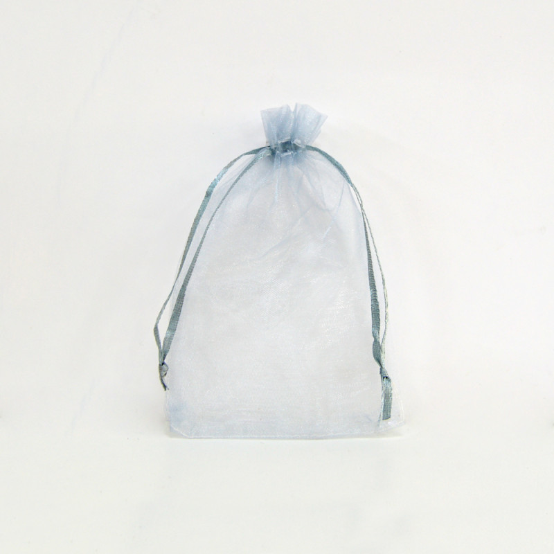 Bolsa organza Platinum Silver 10x14cm