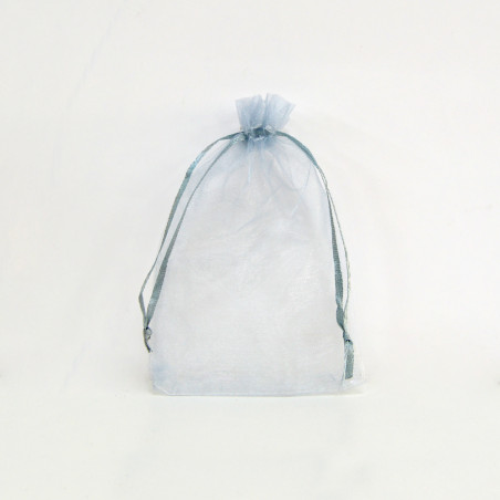 Bolsa organza Platinum Silver 10x14cm