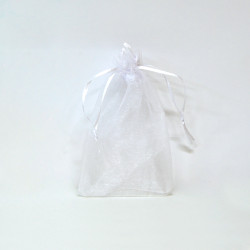 Sachets organza Imperial White 10x14cm
