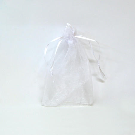 Sachets organza Imperial White 10x14cm