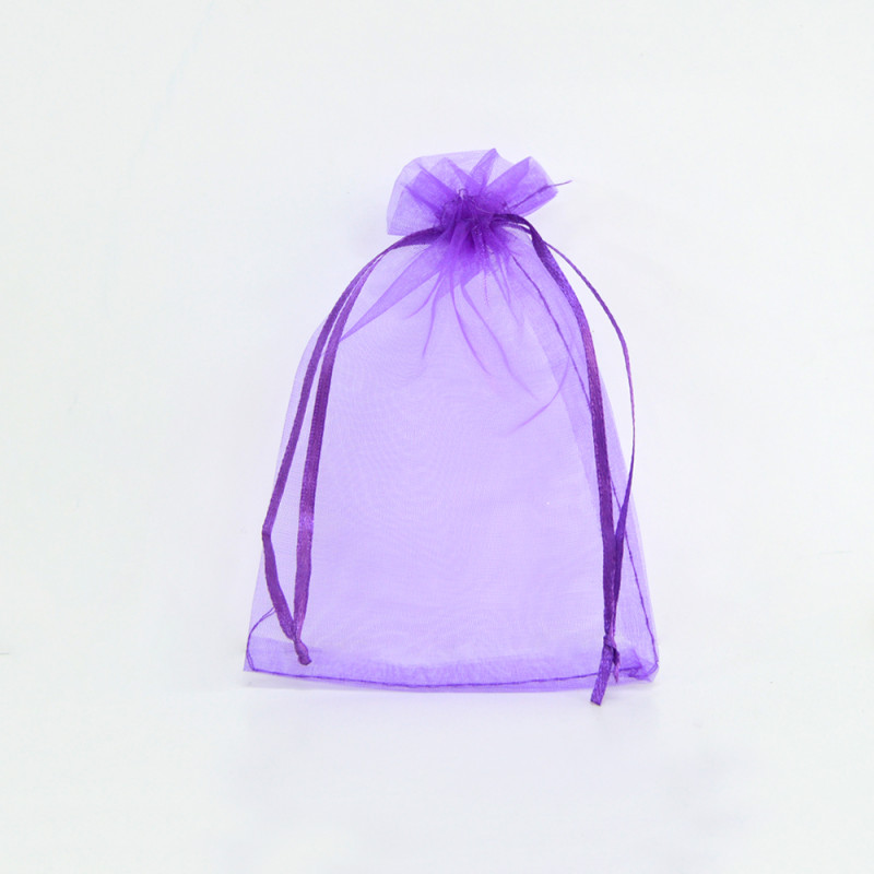 Saco organza Indigo Purple 10x14cm