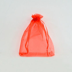 Bolsa organza Infinite Red 10x14cm