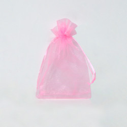 Sachets organza Baby Pink 10x14cm