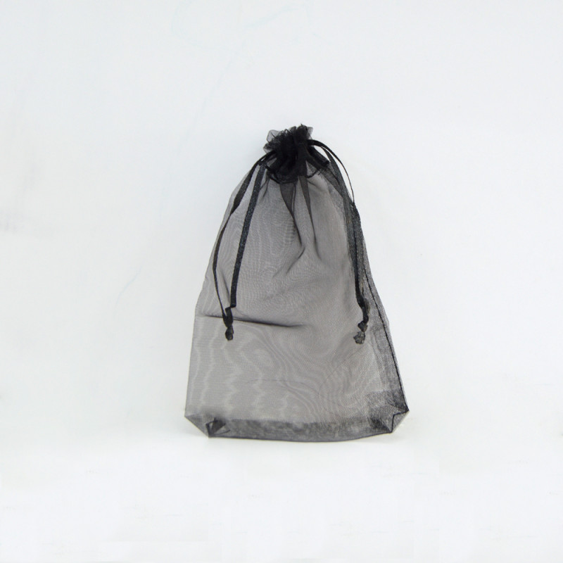 Bolsa organza Quasar Black 10x14cm