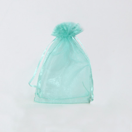 Bolsa organza Emerald Green 10x14cm