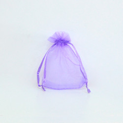 Sachets organza Quantum Violet 7x9cm
