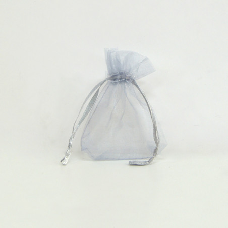 Sachets organza Platinum Silver 7x9cm