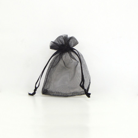 Sachets organza Quasar Black 7x9cm