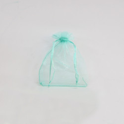 Sachets organza Emerald Green 7x9cm