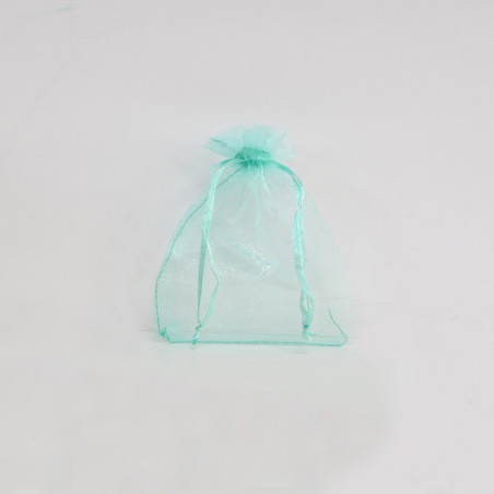 Sachets organza Emerald Green 7x9cm