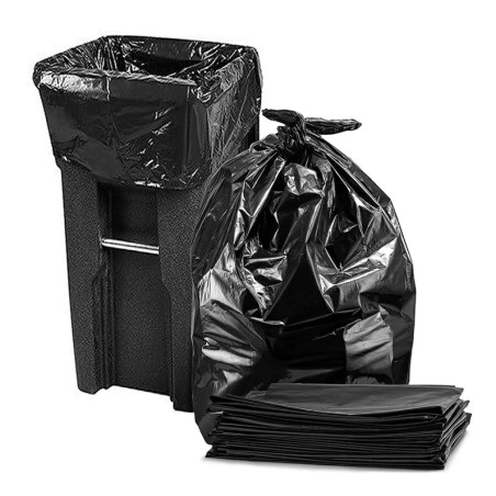 Saco para lixo Preto 80x90cm