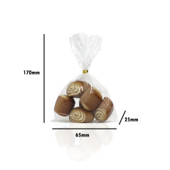 Sacchetto di cellophane pp 125grs