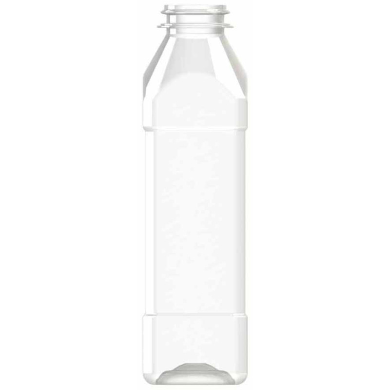 Garrafa PET 200ml quadrada