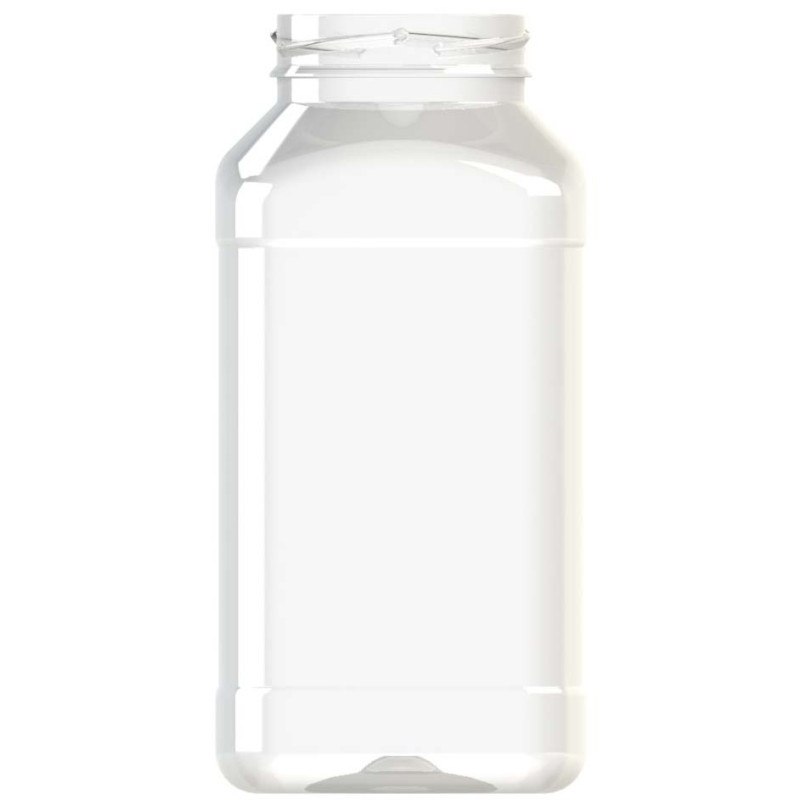 Frasco PET 1000ml quadrado modelo bl