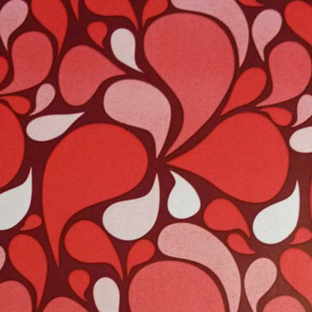 Papel de embrulho abstrato vermelho