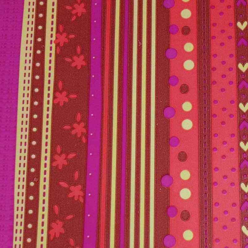 Papel de embrulho floral vermelho