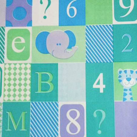 Papel de embrulho bebÃ© bichinhos