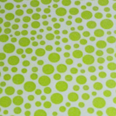 Polipropileno metalizado bolitas verdes Oscuras