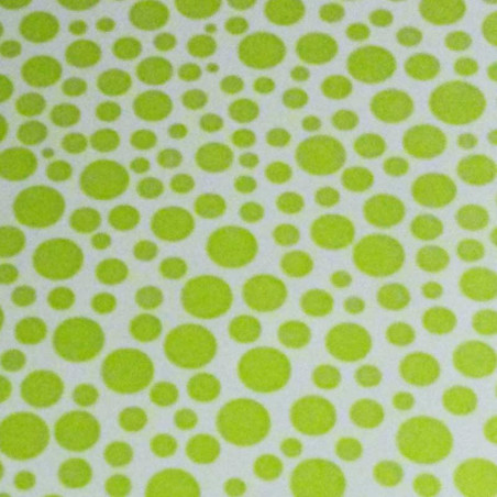 Polipropileno metalizado bolinhas 70cm 50 metros