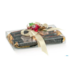 Ruban adhésif transparent boîte de bonbons et chocolats 225x175x20mm