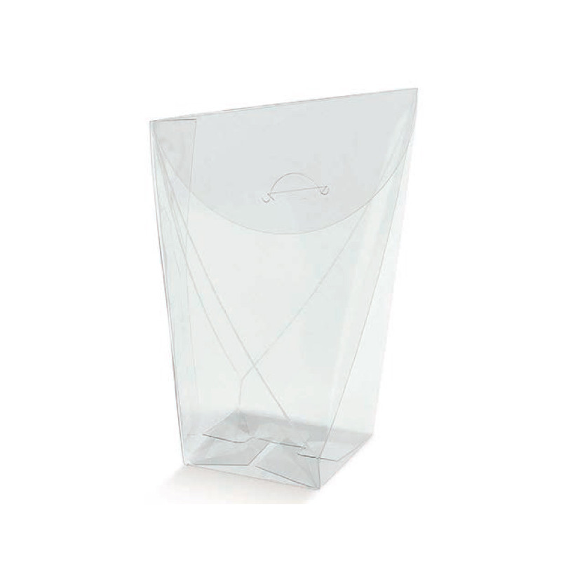 Caixa saco transparente 60x60x140mm