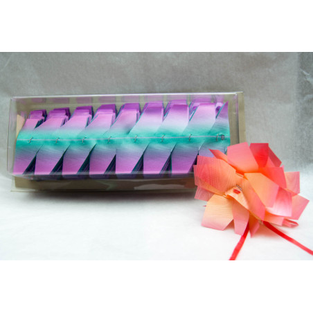 Fita embrulho Svelto bouquet verde roxo