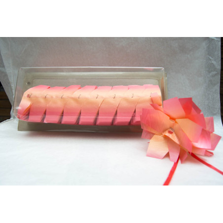 Fita embrulho Svelto bouquet laranja rosa