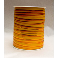 Wrapping tape yellow lines