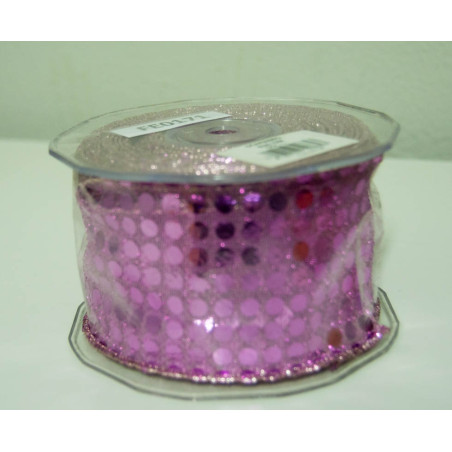 Nastro rosa con strass