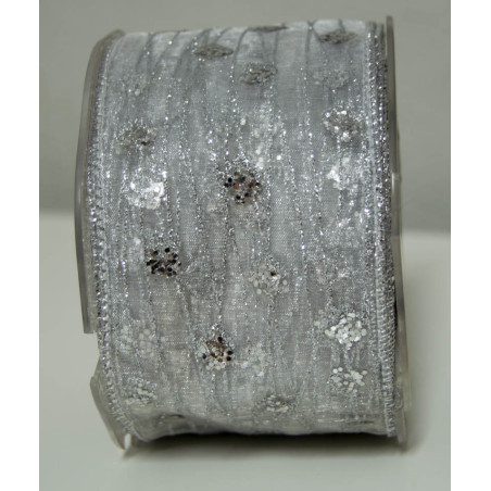 Fita organza amarela