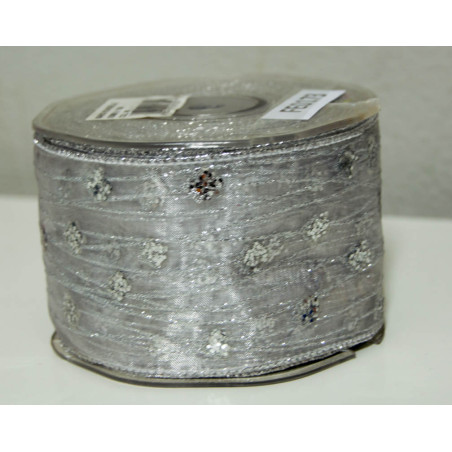 Fita organza amarela