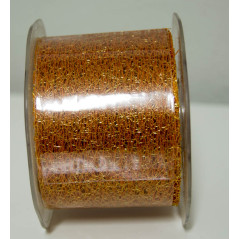 Fita teia cobre com brilhantes