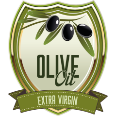 Étiquette de bouteille d’huile d’olive 2