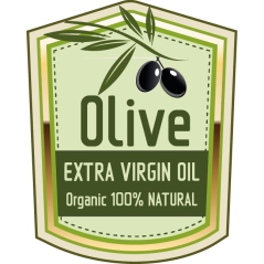 Olivenöl-Flaschen-Etikett 6