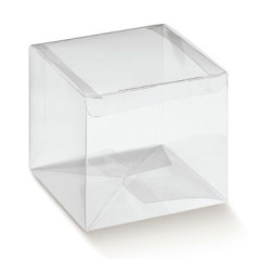 Caja acetato transparente automatico 60x60x60mm