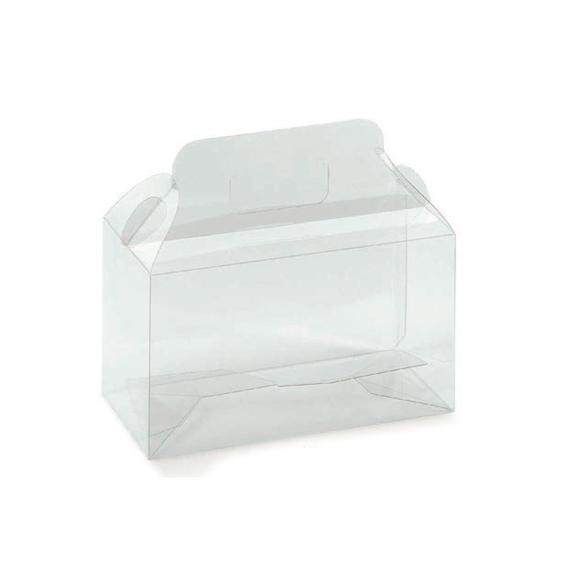 Caja acetato transparente para frascos 130x60x90mm